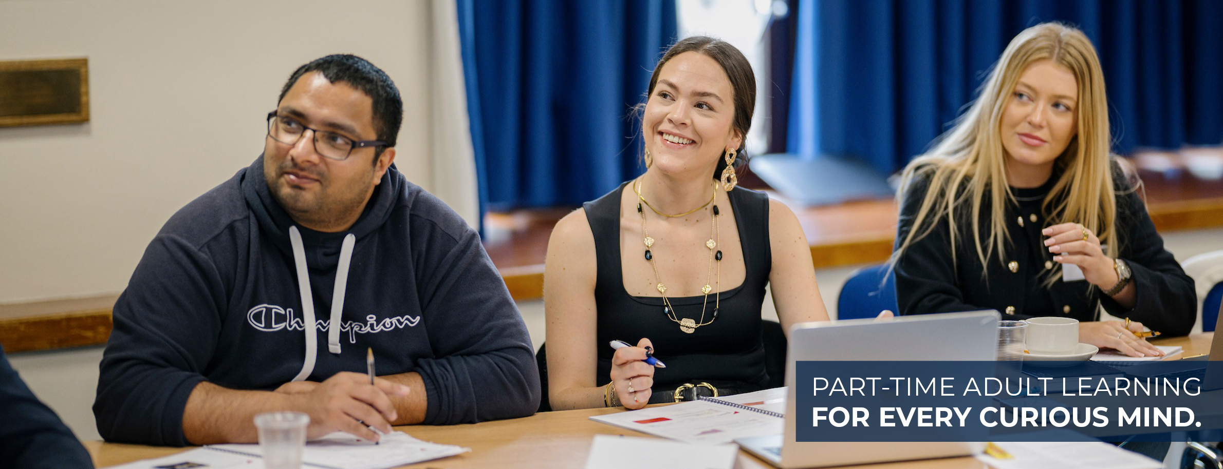 Students in a classroom