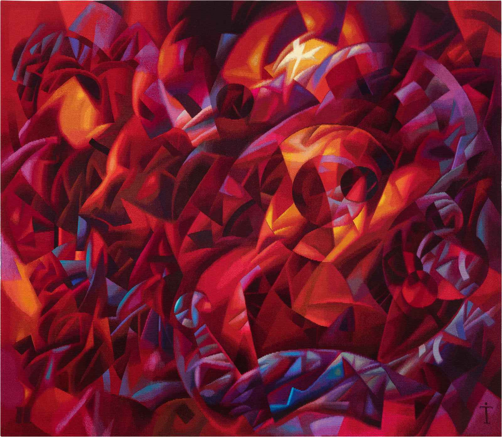 Burning Pursuit tapestry Burning Pursuit tapestry