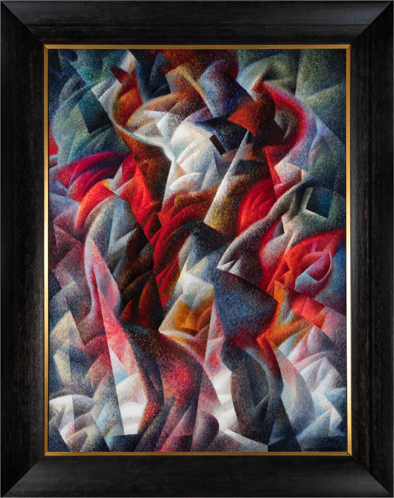 Dedication to Boccioni, Ivan Turetskyy, oil on canvas Dedication to Boccioni, Ivan Turetskyy, oil on canvas