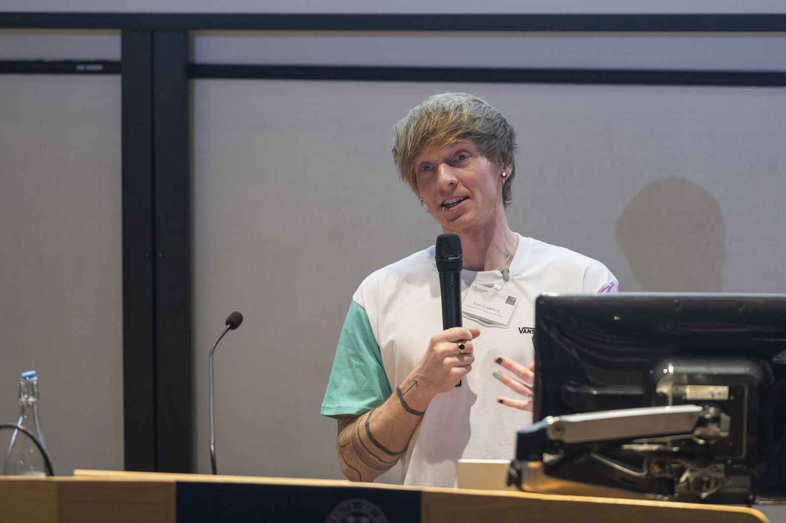 Tom Crawford at the 2024 Vice-Chancellor's Colloquium Tom Crawford at the 2024 Vice-Chancellor's Colloquium